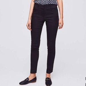 Loft Skinny Ankle Pants Marisa Fit - Black - Sz 4